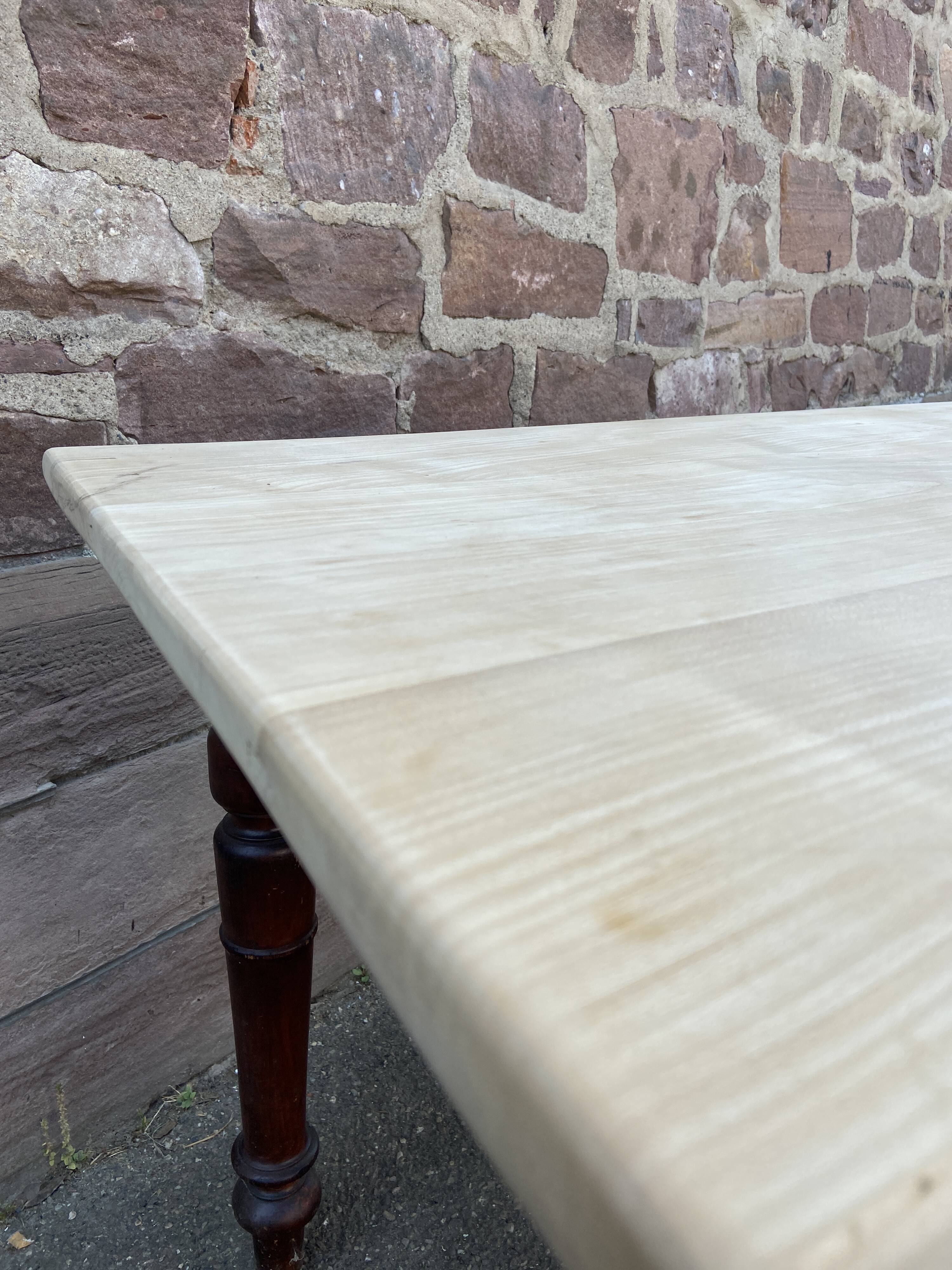 Vintage brasserie table