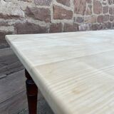 Vintage brasserie table