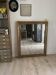 Antique mirror from the 19th century, 119x98cm.