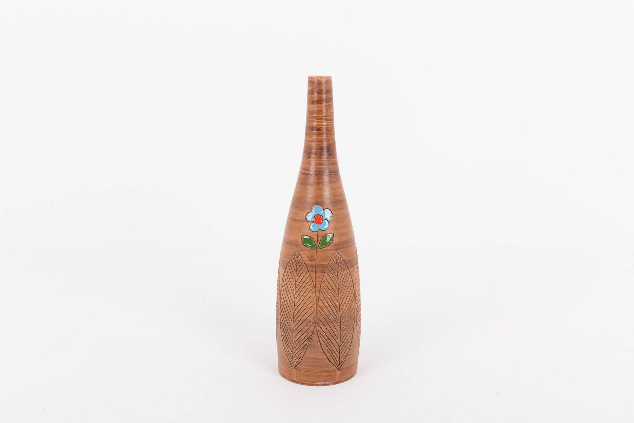 Vase italien en terre cuite, années 1980