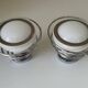 Pair of space age wall lights by Delmas from the 70s