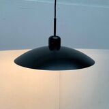 Postmodern vintage pendant lamp with counterweight by Metalarte, 1980s.