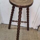 Brutalist tripod stool