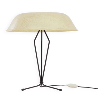 Fiberglass table lamp by Louis Kalff for Philips, 1958.