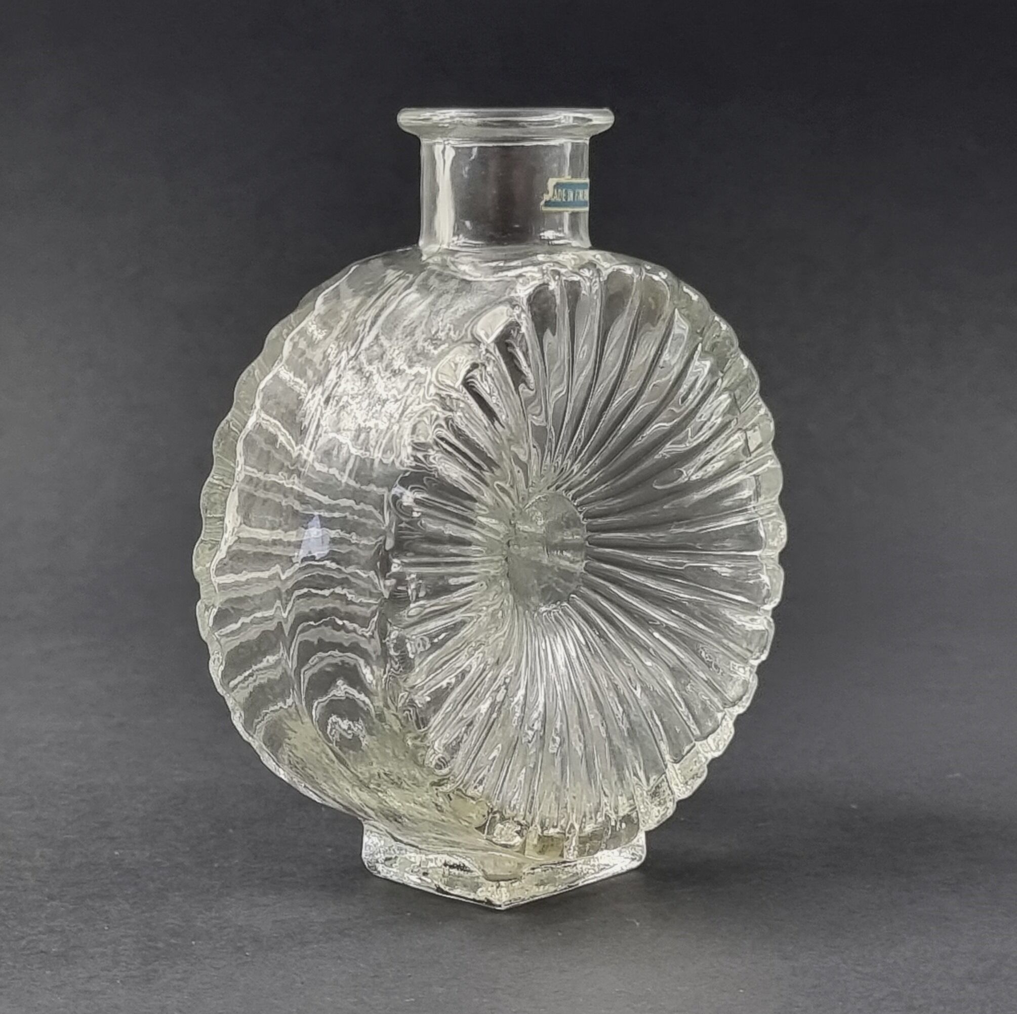 Mid-Century Glass Vase Aurinkopullo (Sunflower) Series by Helena Tynell for Riihimäki, Finland, 1960