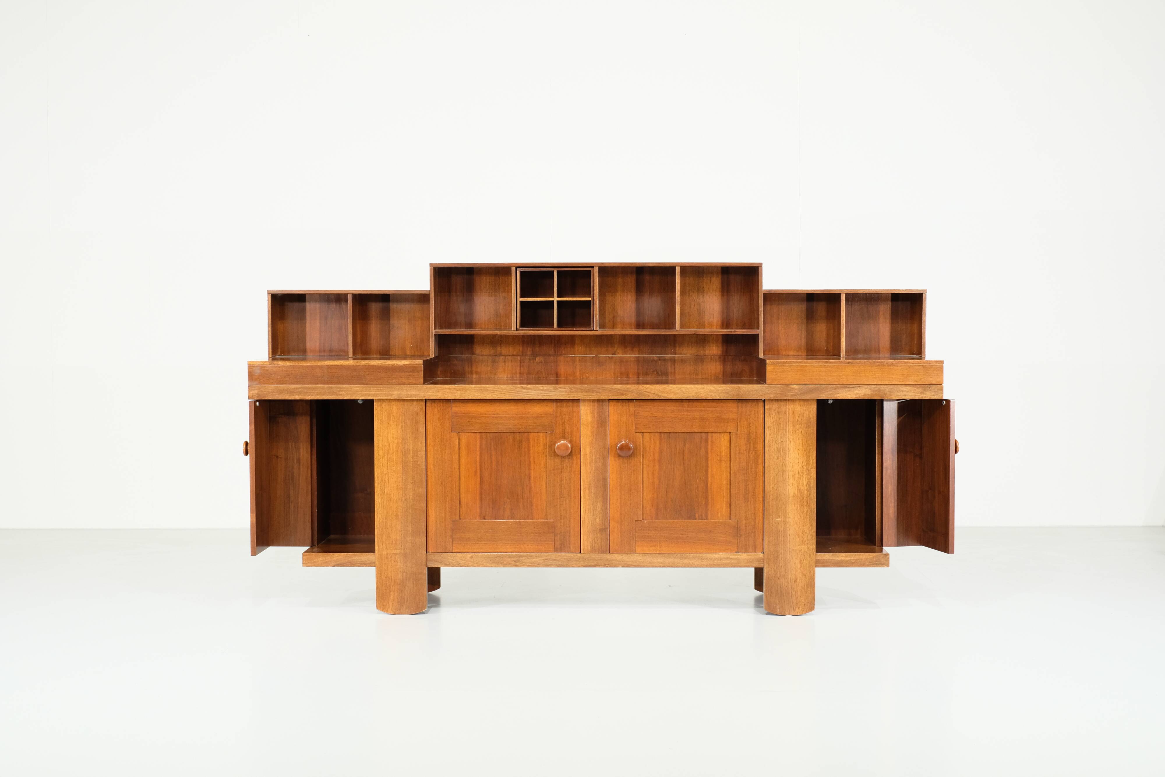 “Pranzo 602” sideboard by Silvio Coppola for Bernini - 1960s