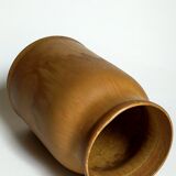Vase droit en grès émaillé Français vintage