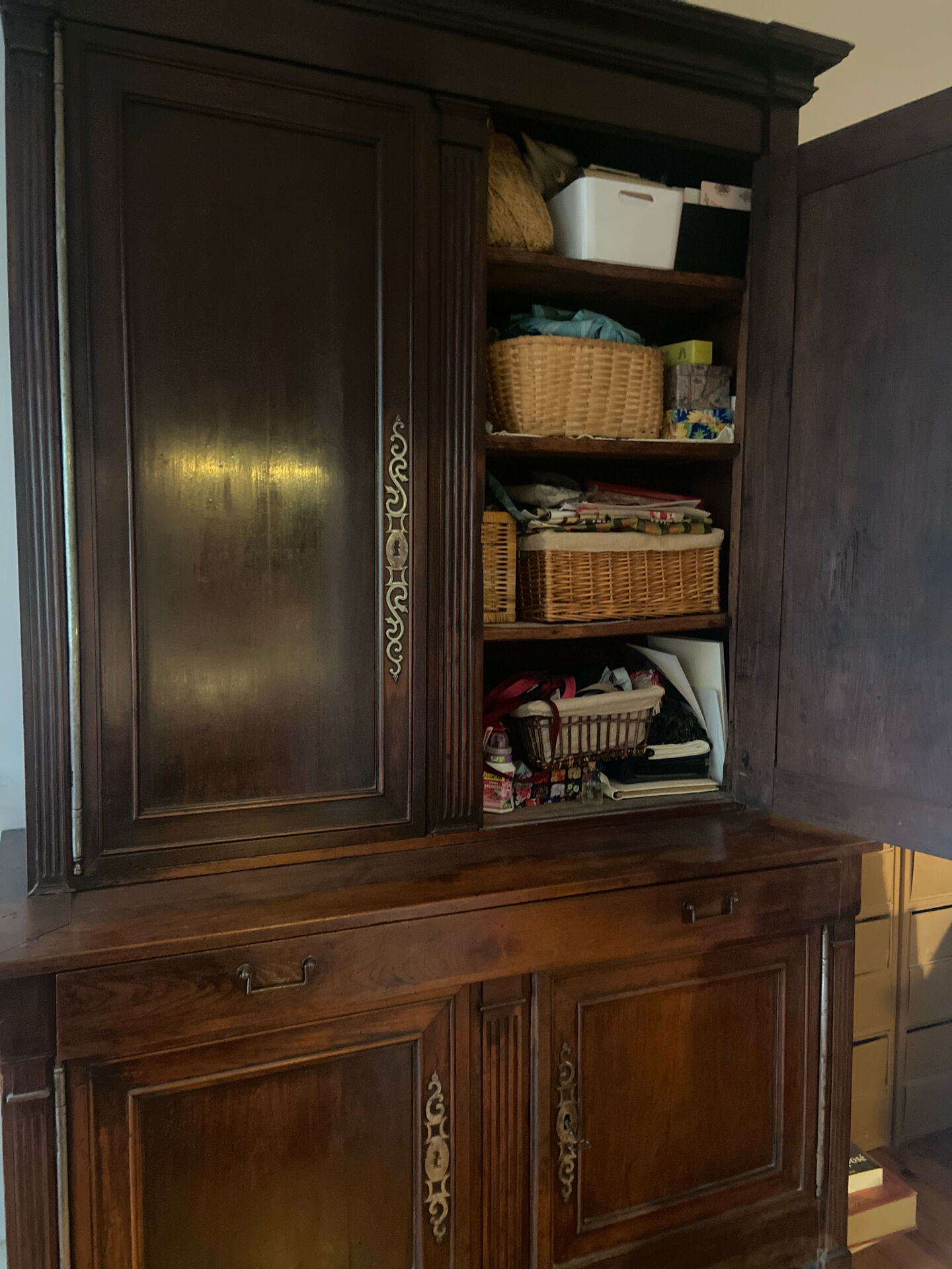 Mahogany sideboard