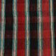 Red & Green Striped Turkish Kilim Rug, 202x312Cm