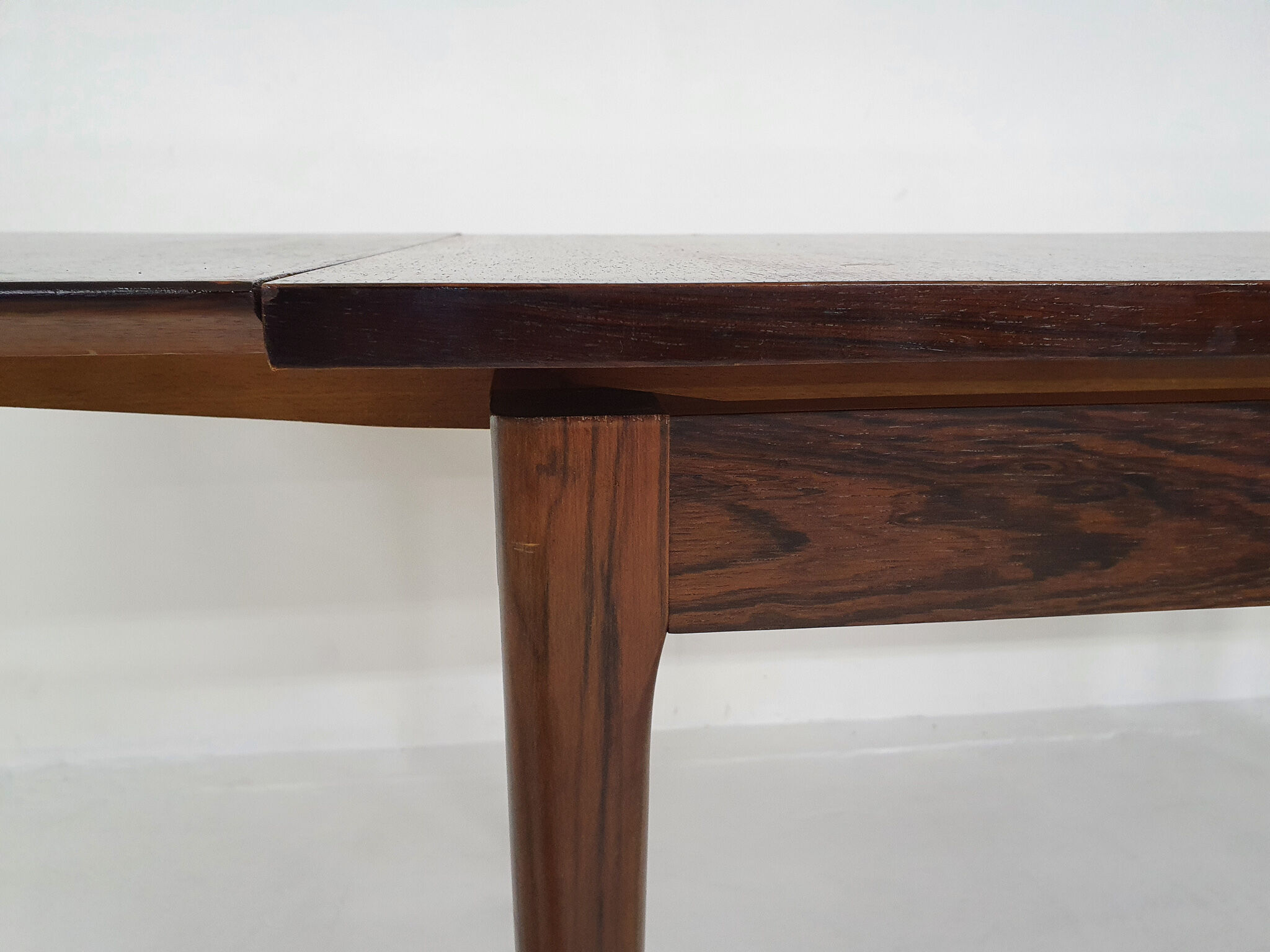 Rosewood extendable dining table, 1960's