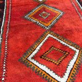 Tapis ancien Maroc tribal 156x330 cm