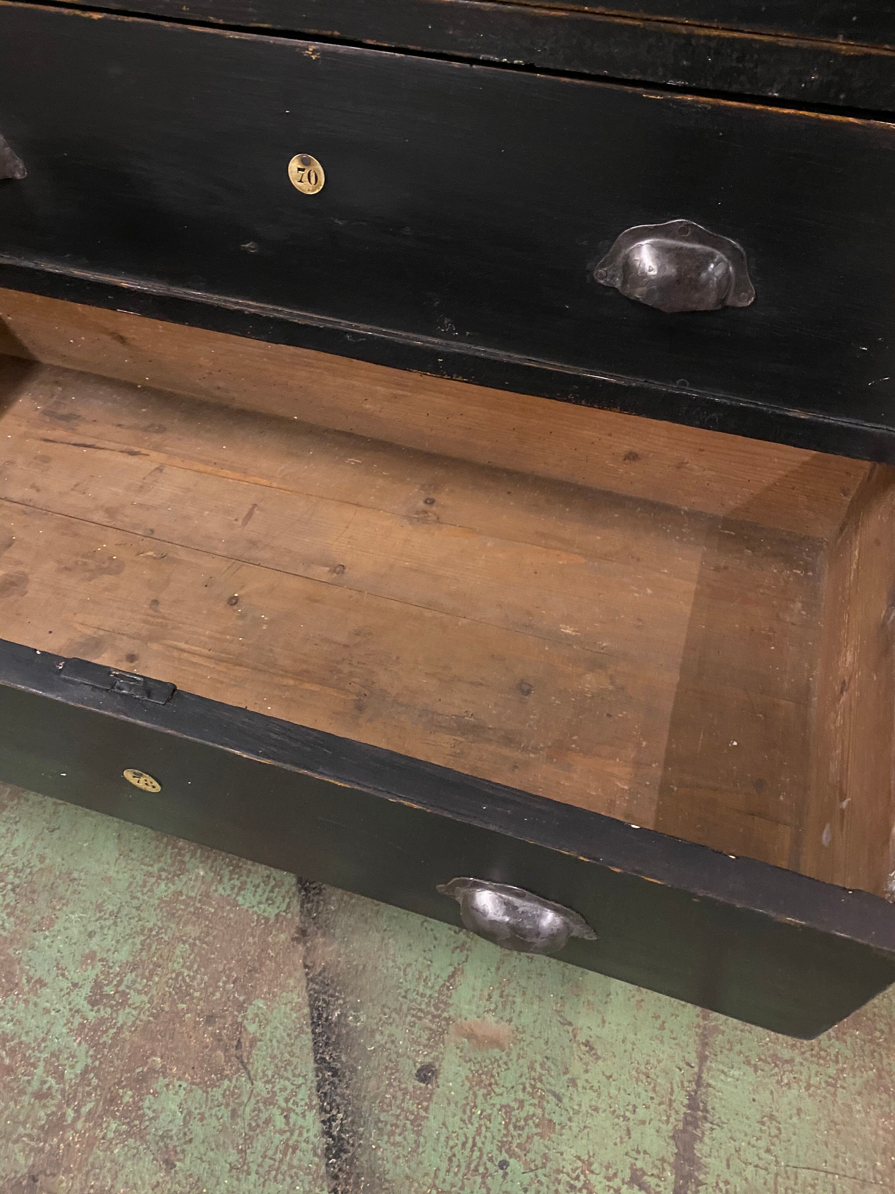 Old patinated old raw tray 1900