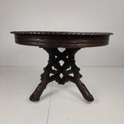 Table de centre de la Forêt-Noire par Matthijs Horrix pour Horrix Den Haag, années 1890.