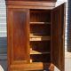 Large Louis Philippe wardrobe in solid walnut