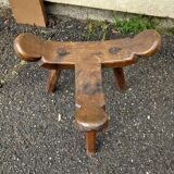 Brutalist tripod stool