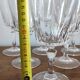 Lot verre à pied rétro vintage