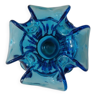 Murano blue pocket emptier