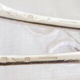 Silver cutlery set, 1 fork and 1 spoon, J Casses et Cie