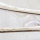Silver cutlery set, 1 fork and 1 spoon, J Casses et Cie