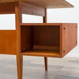 Filigree Danish-style desk, 1960s, in teak