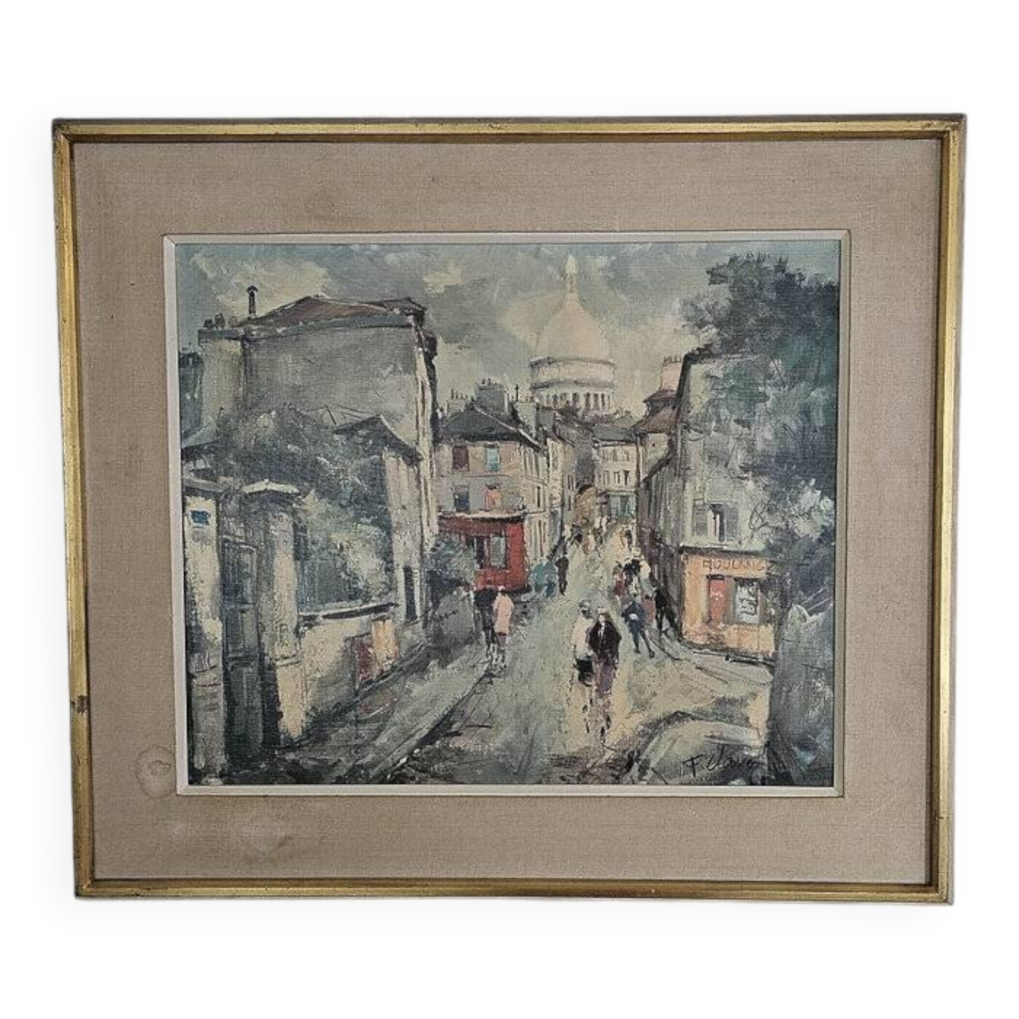Montmartre Street - François Claver