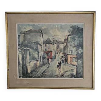 Montmartre Street - François Claver