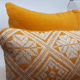 Orange Dokmai cushion