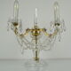 Mid-century Crystal Glass Table Lamp  by kamenicky Senov,1960's.