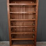 Pitch pine weekly planner, Art Nouveau period – Early 20th century