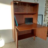 Vintage Scandinavian secretary desk from the 1960s - mid-century design.