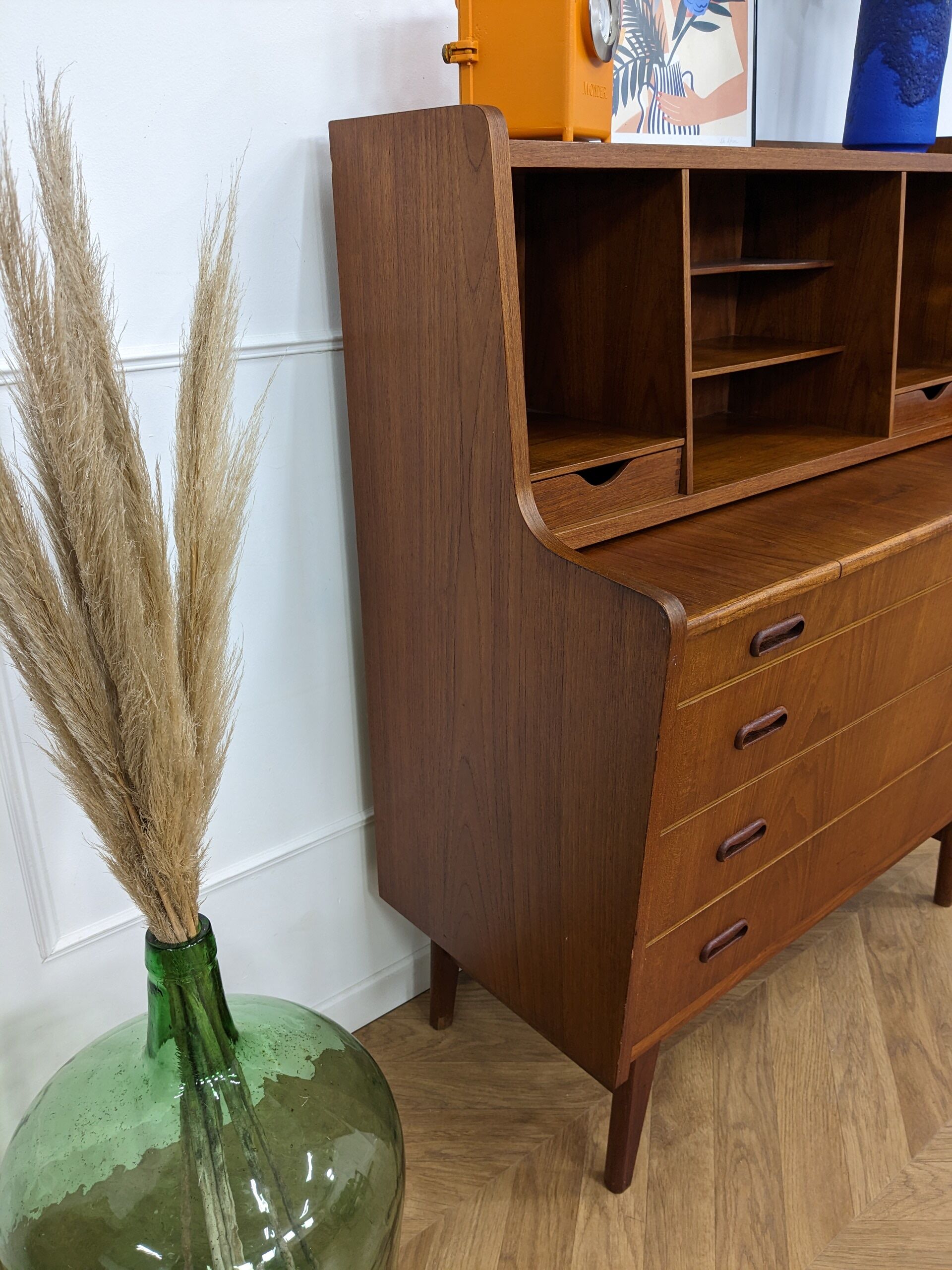 Vintage secretary desk