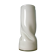 Sculptural Twisted Murano Sommerso Opaline White Vase - 37cm