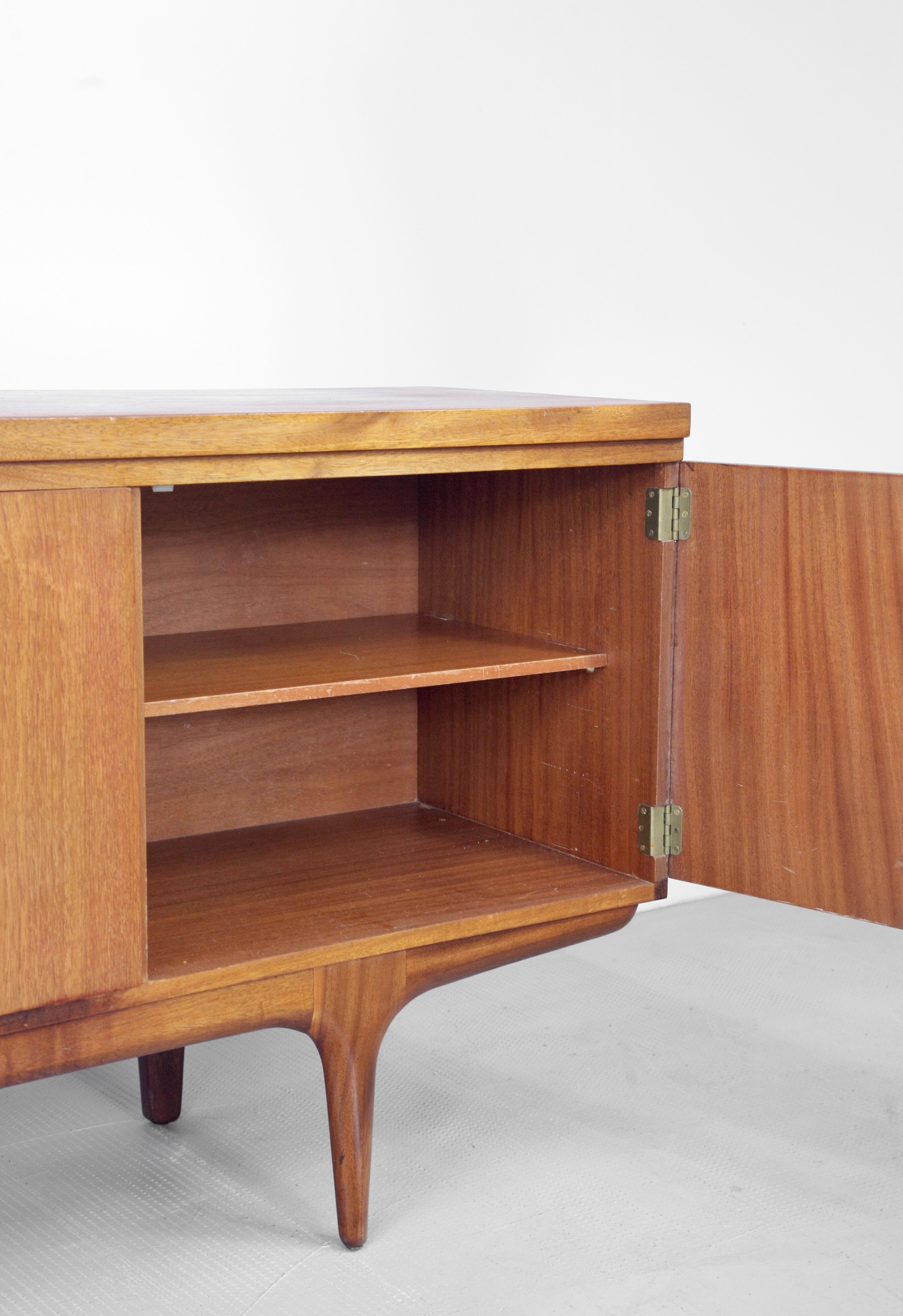 Midcentury greaves & thomas teak and afromosia sideboard