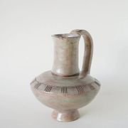 Large pottery vase, brutalist style, 1970.