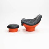 Fauteuils Rodica de Mario Brunu pour Comfort, Italie, années 1960, lot de 2