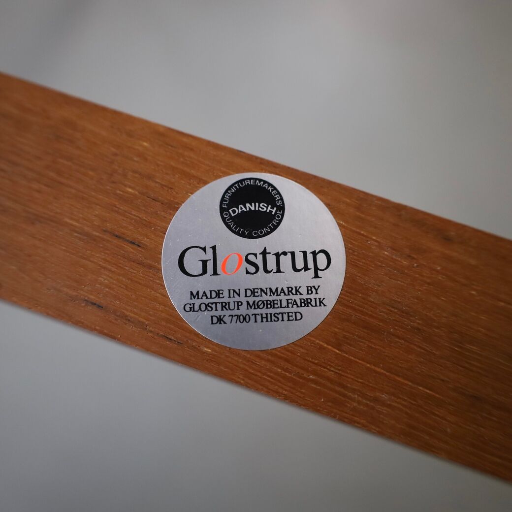 Danish Extendable Dining Table by Niels Bach for Glostrup, 1960s