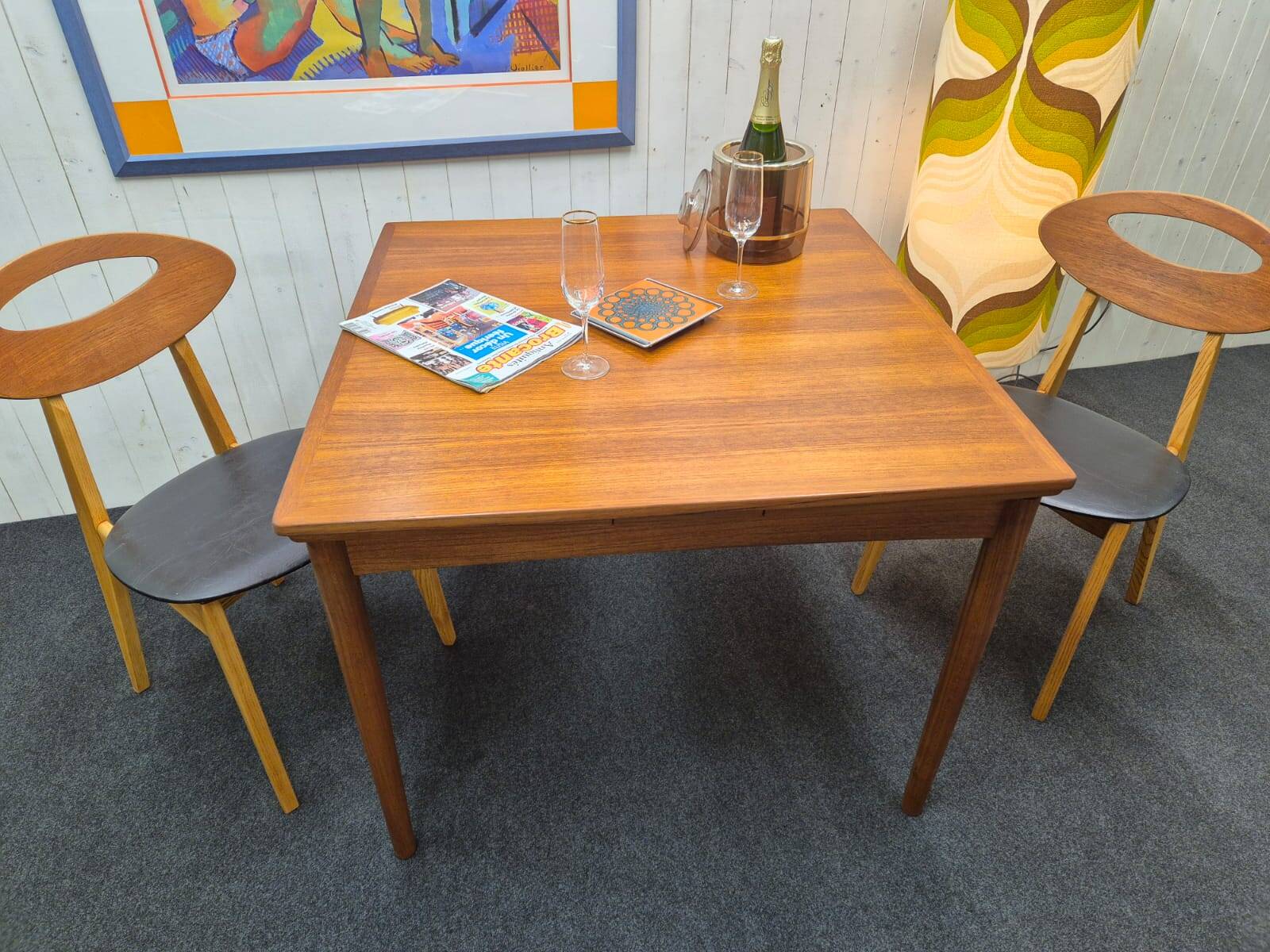 Table scandinave Hundevad & Co,