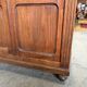 Ancienne Armoire parisienne vitrée en bois