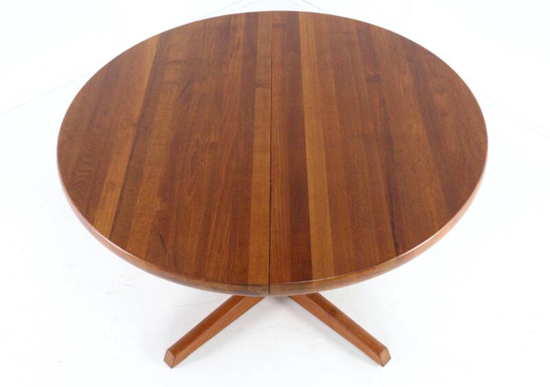 Extendable dining table Gudme 2x 'Slumstrup' - Danish design in teak