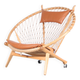 Hans J. Wegner “Circle Chair” for PP Mobler in Denmark, 1980