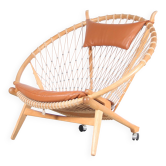 Hans J. Wegner “Circle Chair” for PP Mobler in Denmark, 1980