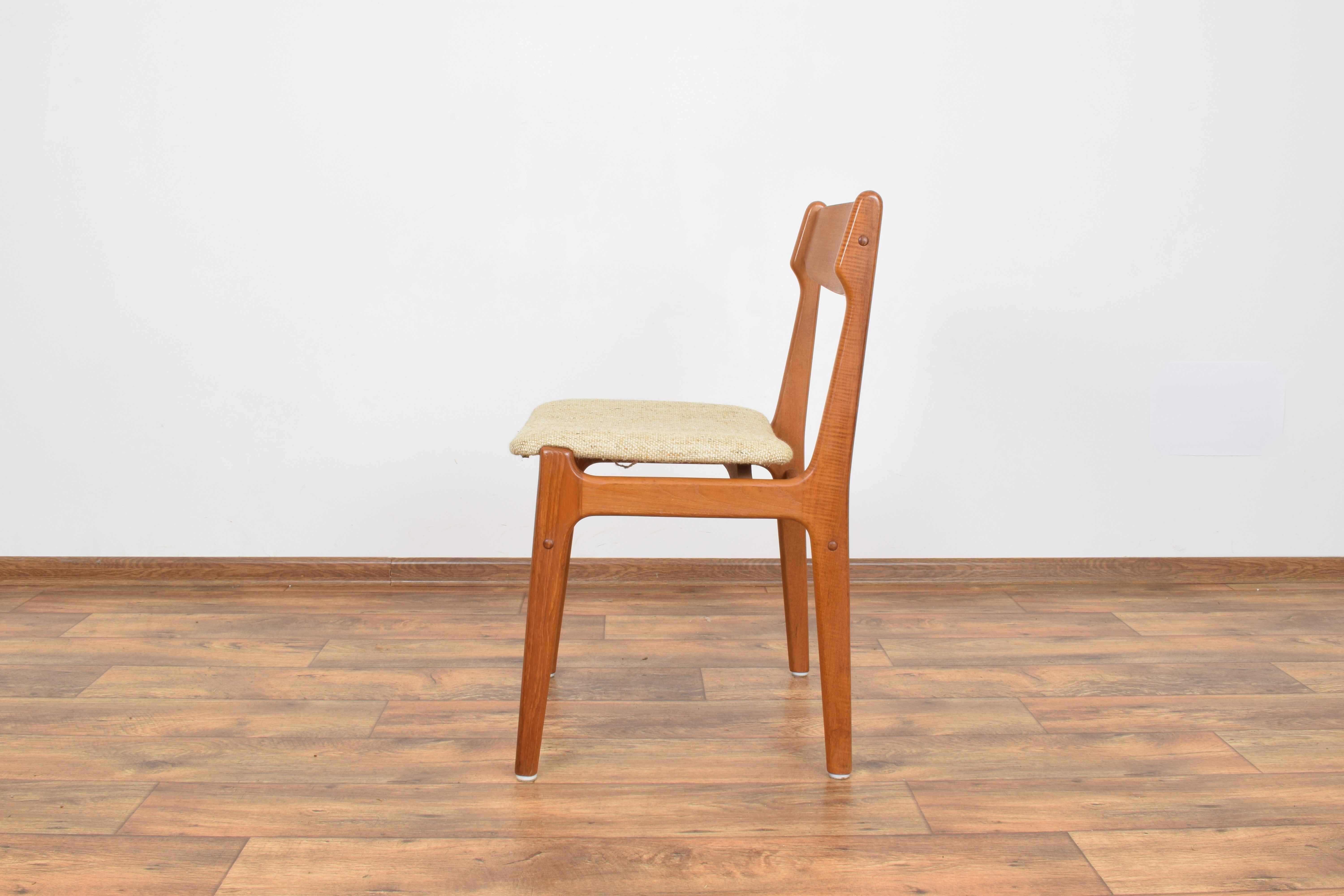 Mid-Century Danish Teak Dining Chairs, Set of 4