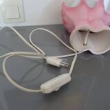 Vintage opal globe hand lamp year 80