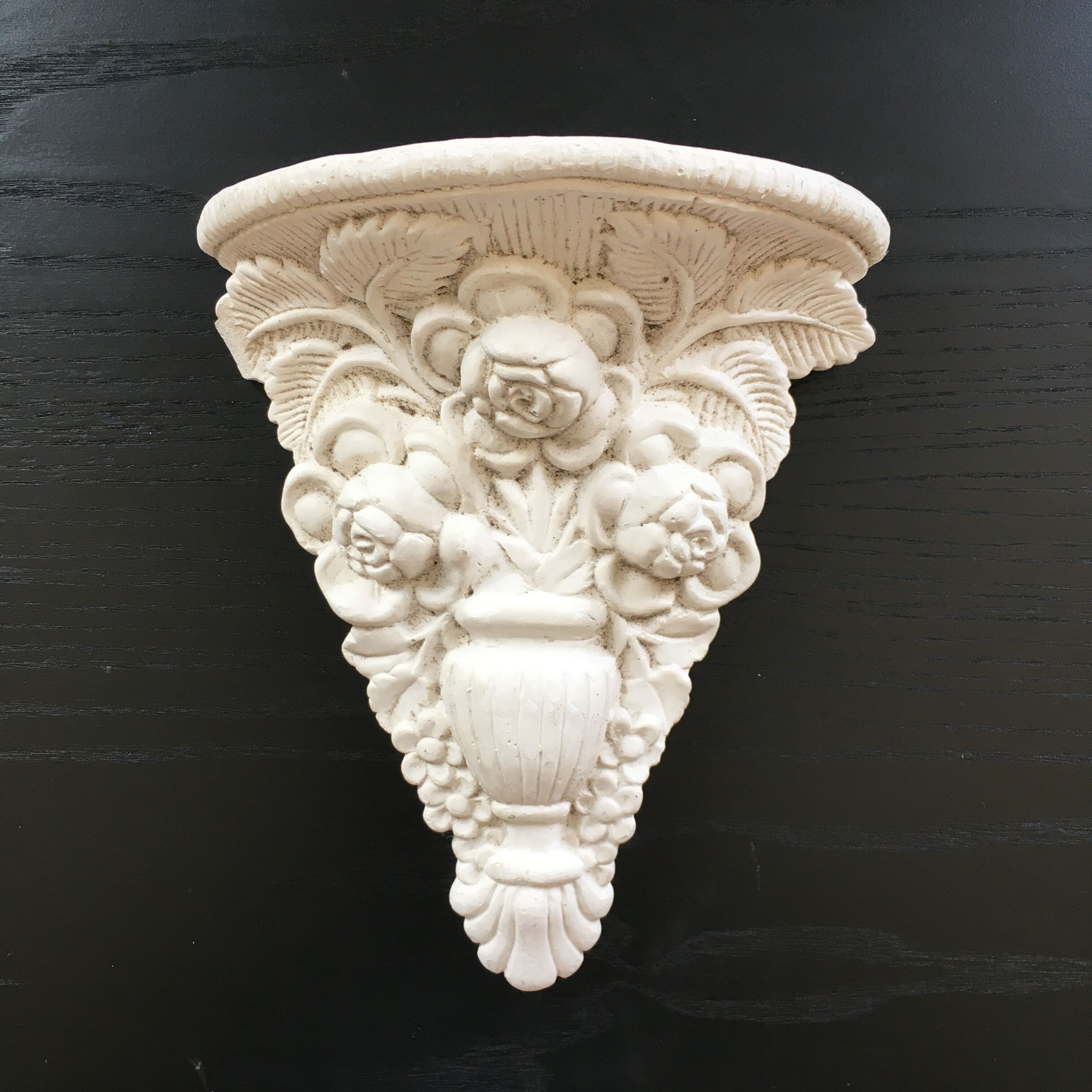 Plaster wall console