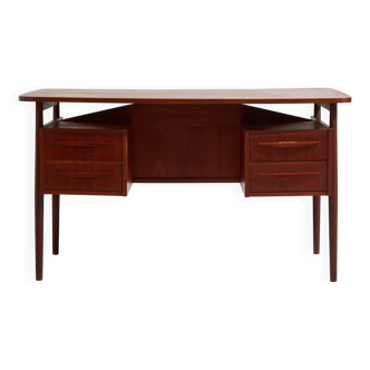 Bureau en teck des années 1960 par Gunnar Nielsen Tibergaard, 1960 (MK9919)