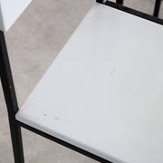 5 chaises de salle à manger, années 1960