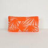 Hand screen printed cushion