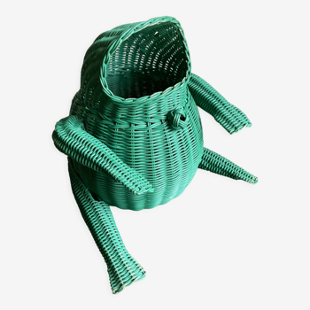 Wicker frog basket 1980