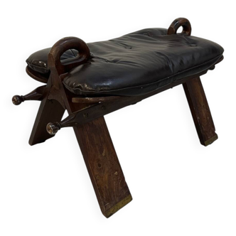 Camel saddle stool from the 60s