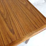 Vintage Scandinavian table 50s 60s in teak and formica